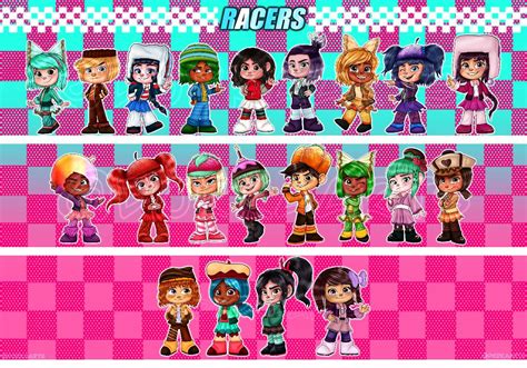 [SUGAR RUSH] The Sugar Rush Racers by dorkaarts on DeviantArt