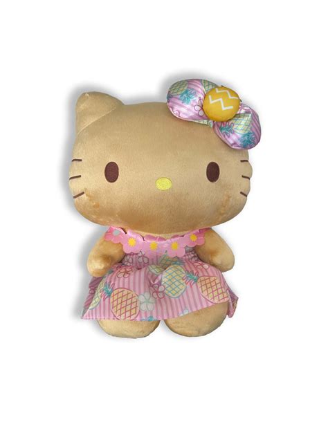 HELLO KITTY - 16" PLUSH WITH PINK DRESS (LIMITED EDITION) - Dole Plantation