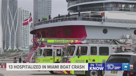 13 hurt in 2-boat collision in PortMiami | wtsp.com