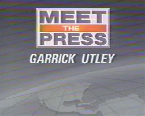 Meet the Press with Garrick Utley (NBC) | Russel Wiki | Fandom