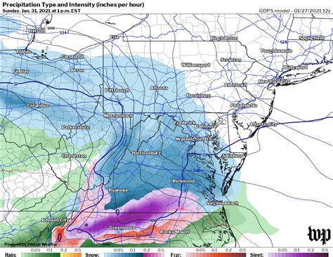 Washington, D.C. sees increasing snow chances on Sunday - The ...