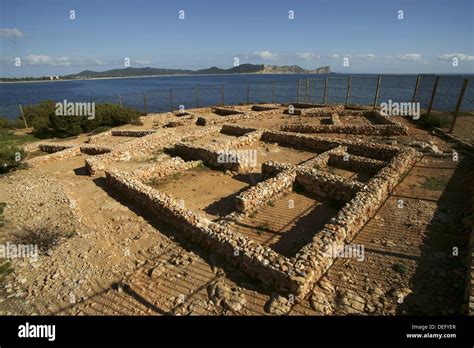 Sa Caleta phoenician settlement (7th century BC), Ibiza. Balearic ...