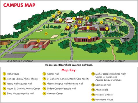 Campus Map – Caldwell University