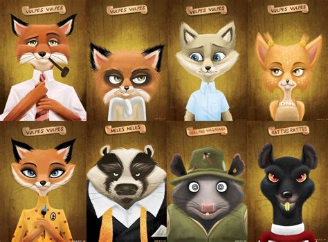 Fantastic Mr. Fox | Fantastic mr fox characters, Fantastic mr fox movie ...