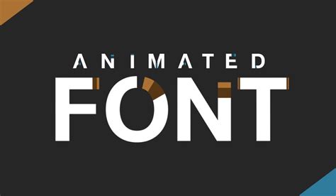 an animated font with different colors and shapes on the bottom right hand corner, it is easy to ...