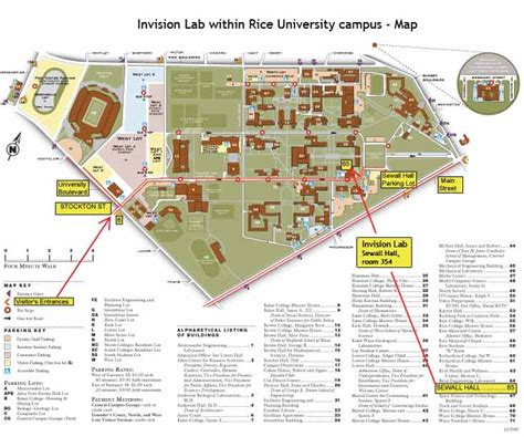 Rice University Campus Map Zip Code Map | Images and Photos finder