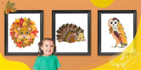 Nature-Themed Animal Collage Art Poster Pack (Teacher-Made)