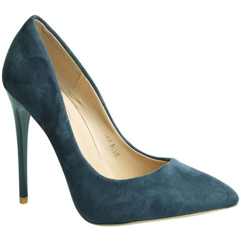 Danita Womens Stilettos High Heels Pointed Toe Court Shoes Ladies Pumps Size New | eBay