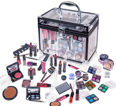 Amazon.com: SHANY Carry All Trunk Professional Makeup Kit - Eyeshadow,Pedicure,manicure With ...