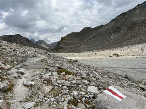 Hiking Trails or Mountaineering Routes of the Silvretta Alps Mountain ...