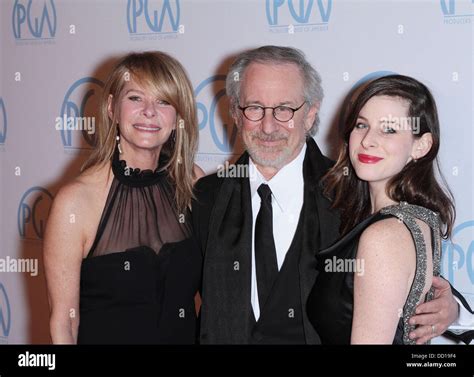 Steven Spielberg, Kate Capshaw and daughter Sasha Spielberg The 23rd ...