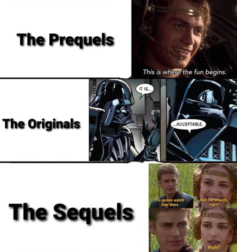 Watching Star Wars be like: | /r/PrequelMemes | Prequel Memes | Know ...