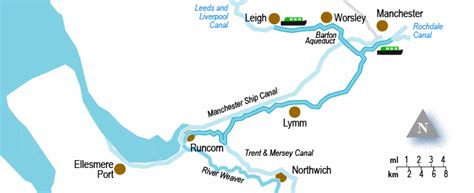 The Bridgewater Canal Holiday Guide and Map