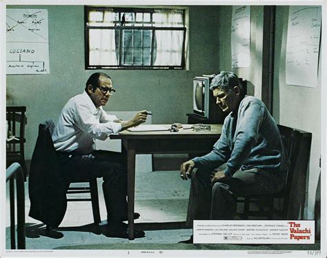 "The Valachi Papers" lobby card, 1972. PLOT: Joe Valachi (Charles ...