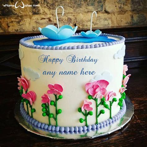 HBD Cake with Name Edit - Name Birthday Cakes - Write Name on Cake Images