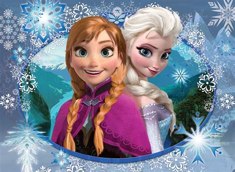 Frozen Elsa Anna Edible Frosting Image Icing Cake Topper 1/4 sheet ...