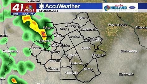 Rain and humidity returns to Middle Georgia - 41NBC News | WMGT-DT