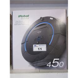 IROBOT SCOOBA FLOOR SCRUBBING ROBOT (MISSING PARTS)