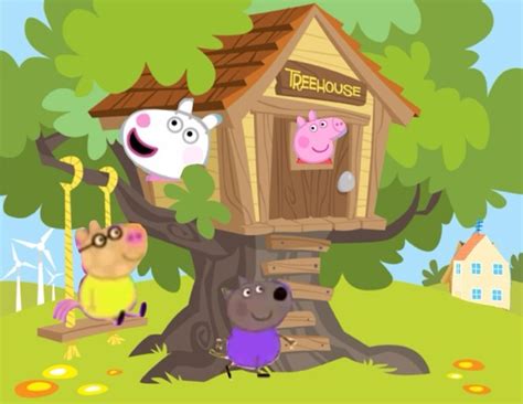 Peppa's gang's treehouse | Peppa Pig Fanon Wiki | FANDOM powered by Wikia