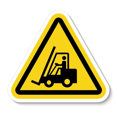 Clipart Of Forklift Warning Signs - vrogue.co