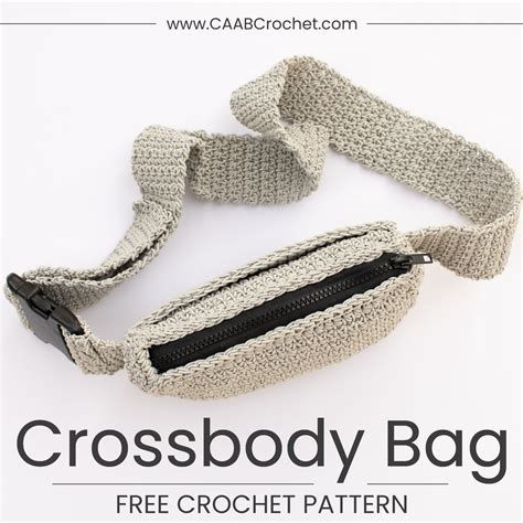 Crossbody Bag Crochet Pattern | Belt Bag | Fanny Pack