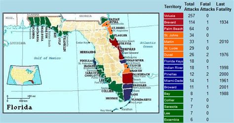 GeoGarage blog: Every reported shark attack, worldwide, since 1580