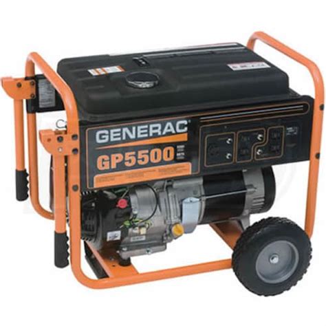 Generac 5945 GP5500 - 5500 Watt Portable Generator CA Compliant