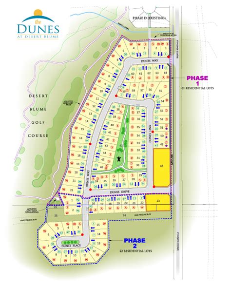 Dunes-Layout | Desert Blume Estates - A Meadowlands Development Corp Project