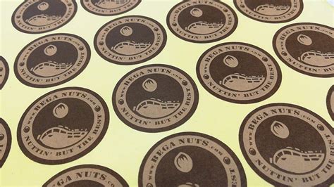 Kraft Sticker Printing | OneDayPrint