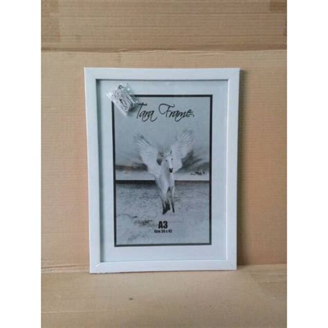 Jual Bingkai Frame Foto ukuran HVS (25x35cm) dengan mika tebal atau ...