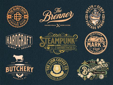 Vintage Logos - Free Vector Templates - Kittl