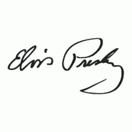 Elvis Presley Signature Logo PNG & Vector (EPS) Free Download