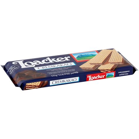 Calories in Loacker Chocolate Classic Wafer calcount