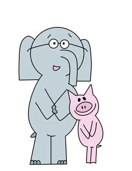 Elephant and Piggie Character Poster by Teach With a Rae of Sunshine