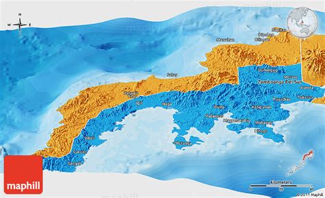 Map Of Zamboanga Del Norte 88 World Maps - Bank2home.com