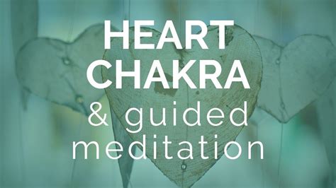 Be Love: Heart Chakra + Guided Meditation | Guided meditation, Heart ...