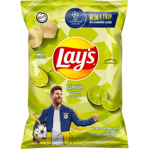 Lay's Potato Chips Limon Flavored 7 Oz | Shop | Needler's Fresh Market