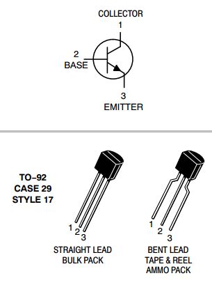 (PDF) BC337 Datasheet - 45V, 800mA, NPN Amplifier Transistor