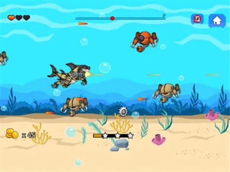 Robot Shark Attack for Android - Download