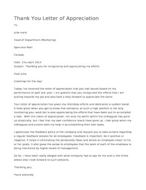 Thank You Letter Closing Examples - The Balance Careers Doc Template ...