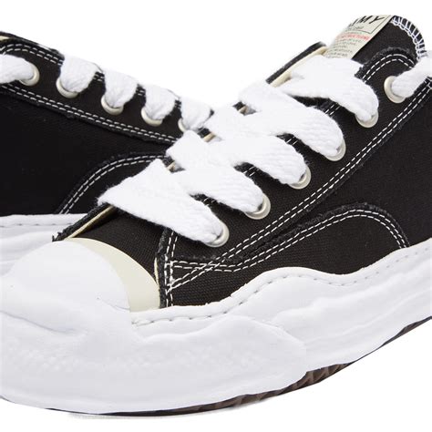Maison MIHARA YASUHIRO Hank Low Original Sole Toe Cap Canvas Sneaker ...