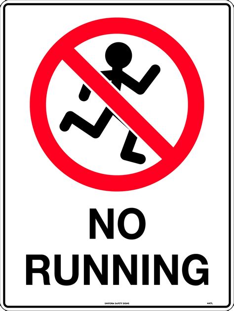 No Running | Prohibition | USS