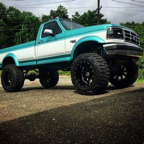 1994 Ford F150 3-seater that I would actually drive because of the lifted suspension and tires ...