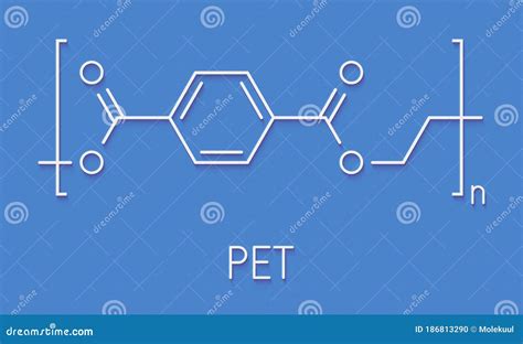 Polyethylene Terephthalate PET, PETE Polyester Plastic, Chemical ...