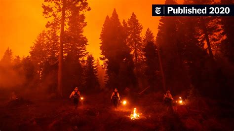 The Climate Connection to California’s Wildfires - The New York Times