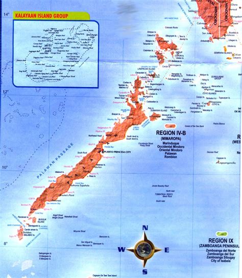 Palawan Islands Map - Palawan • mappery