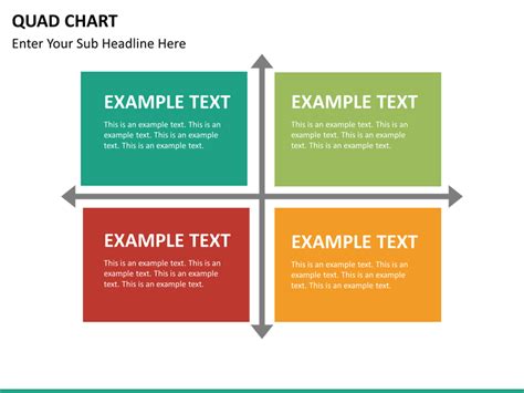 Quad Chart PowerPoint Template | SketchBubble