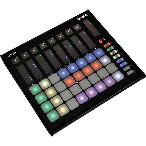 Livid Instruments Base 32-Drum Pad MIDI Controller LVBASE01 B&H