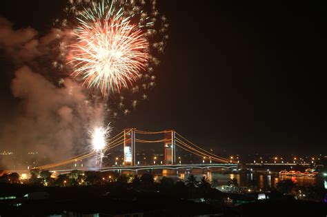 Indonesian Travel: Ampera Bridge In Palembang