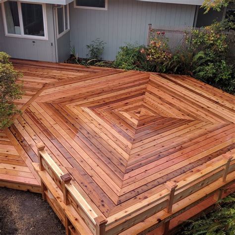 Western Red Cedar Decking - Real Cedar | Red cedar deck, Western red cedar, Red cedar wood